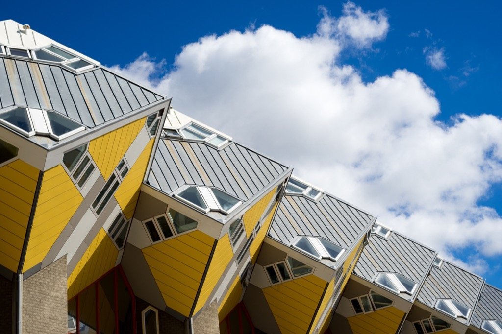 Die Kubushäuser in Rotterdam