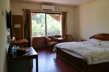 Unser Zimmer im Motel Zein, Bagan