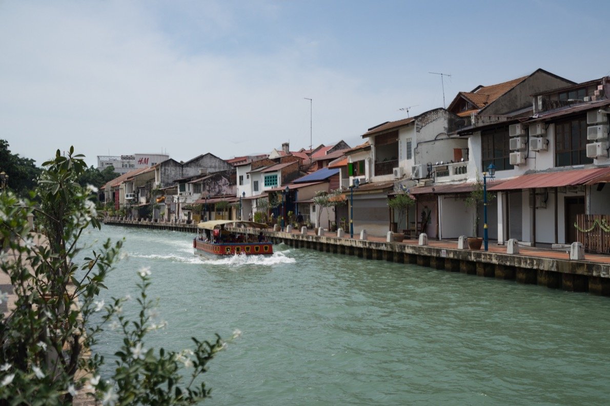 Fluß in Melaka