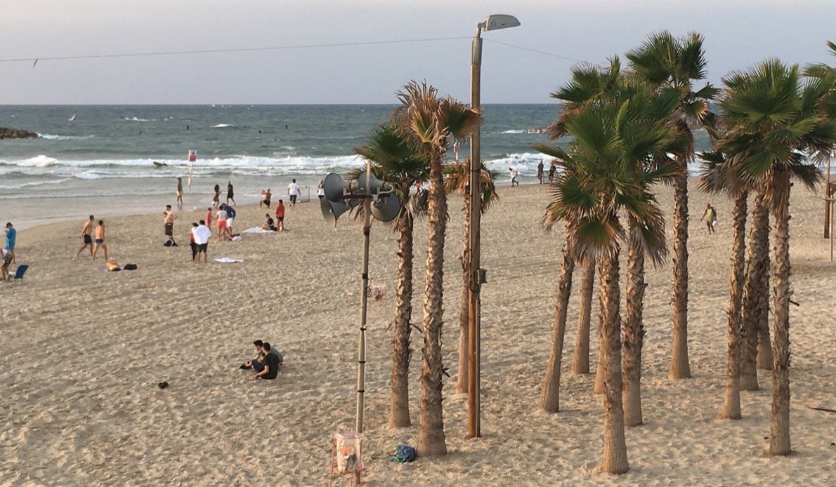 Strand von Tel Aviv
