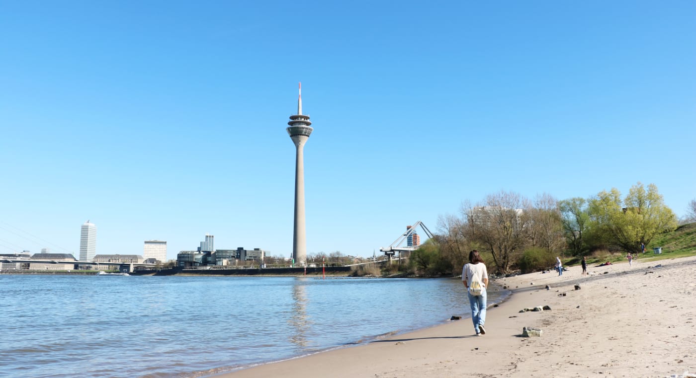 Düsseldorf Rhein-Promenade