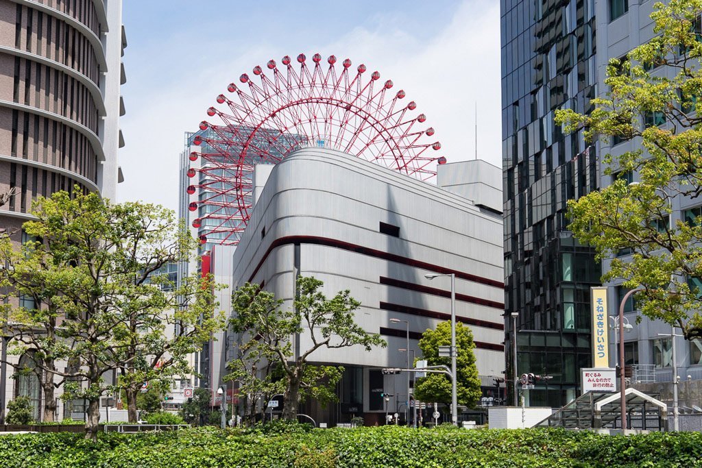 Hep Five Ferris wheel in Osaka