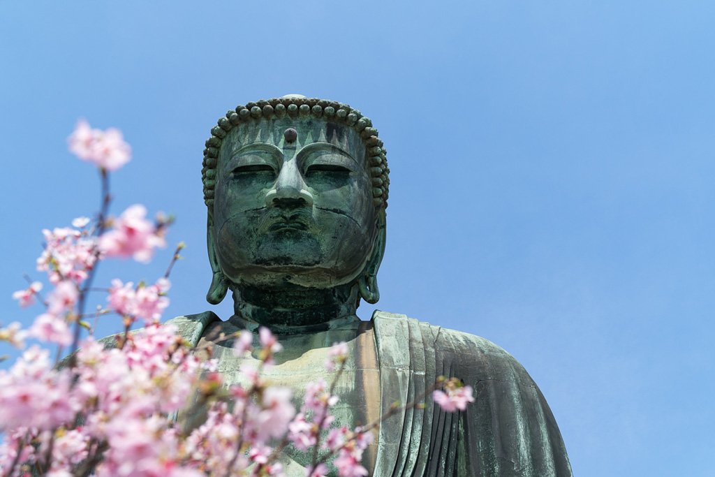 Der große Buddha in Kamakura