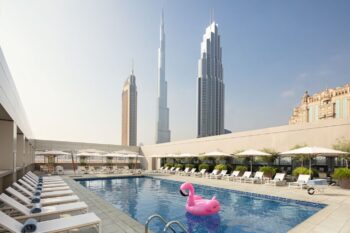 Rove Downtown Dubai Pool