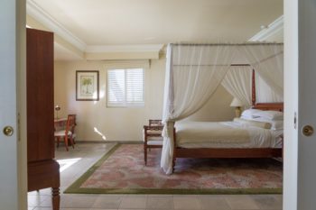 Unser Schlafzimmer im The Residence im Osten Mauritius