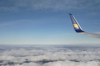 Flug mit Icelandair von Frankfurt über Island nach Edmonton in Kanada