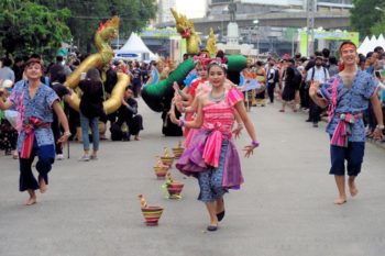 Das Tourismusfestival in Bangkok