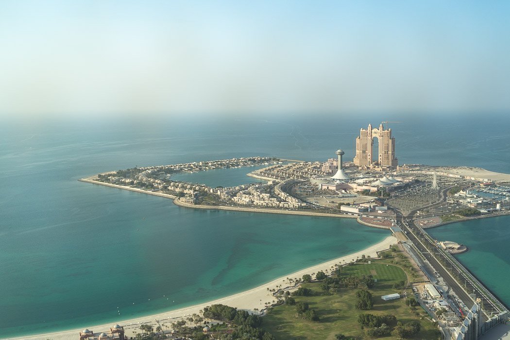 Aussicht auf Abu Dhabi