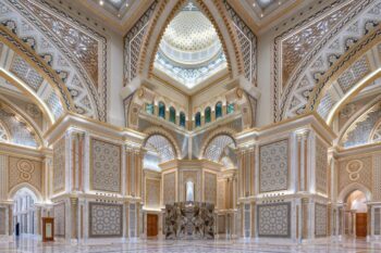 Die Great Hall des Qasr Al Watan Palastes