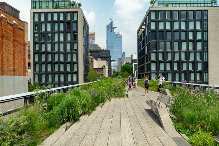 Die High Line in New York