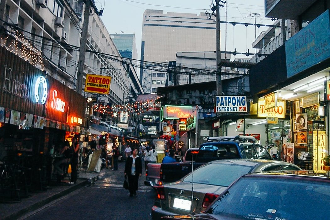 Rotlichtviertel Patpong in Bangkok