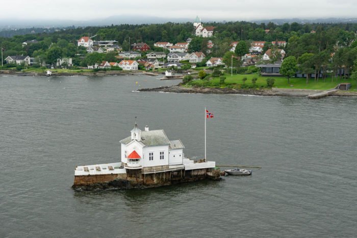 Dyna Fyr Kirche im Oslofjord