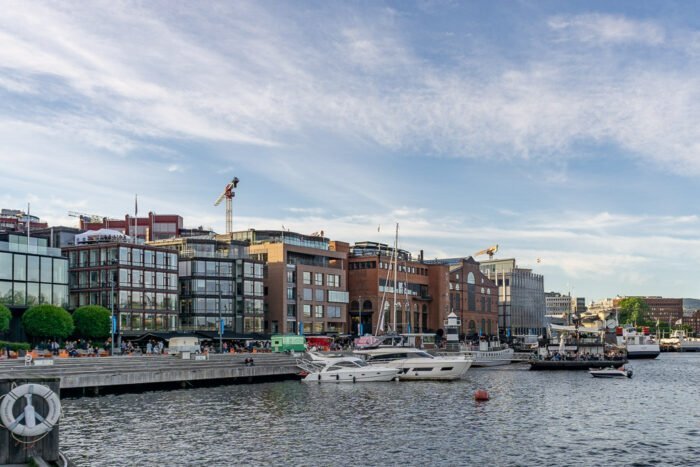 Oslo Aker Brygge Hafen