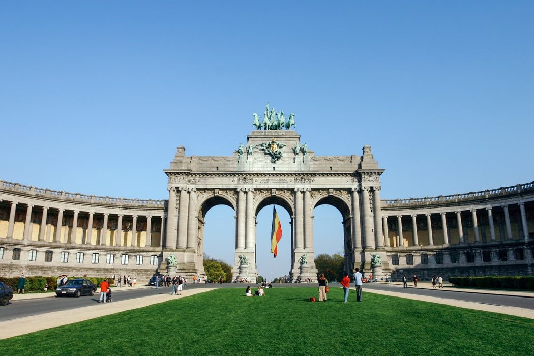 Triumphbogen im Jubelpark in Brüssel