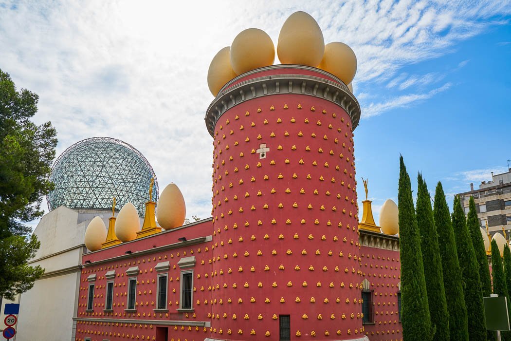 Dalí Museum in Figueres an der Costa Brava