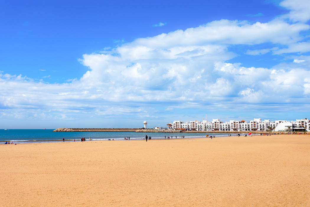 Agadir Strand in Marokko