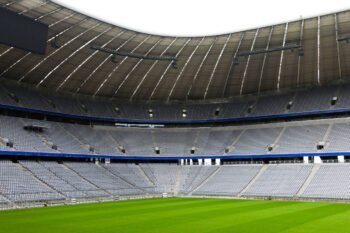 Leere Allianz Arena