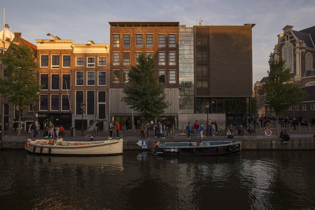 Das Anne Frank Museum in Amsterdam
