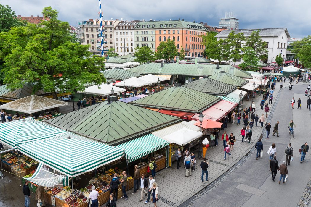 Viktualienmarkt in München