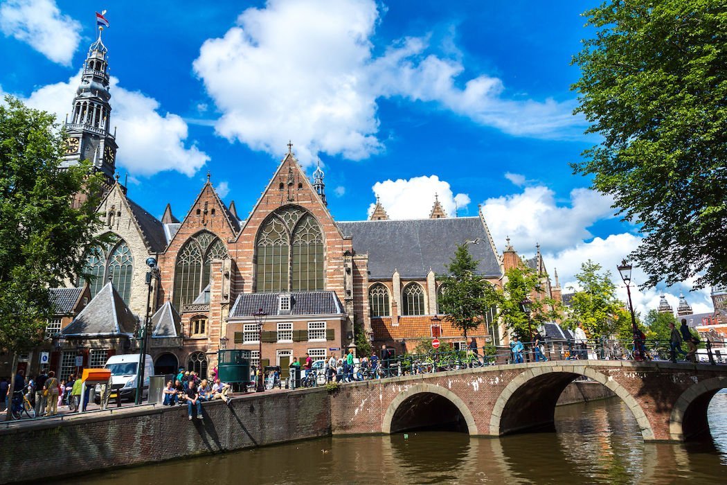 Die Oude Kerk in Amsterdam