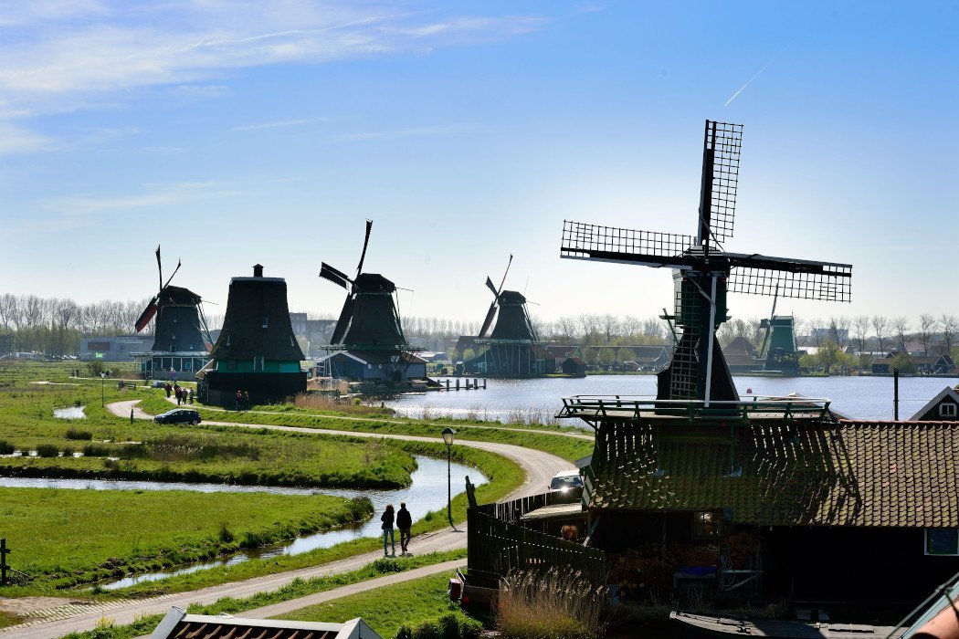 Zaanse Schans Windmühlen in Amsterdam