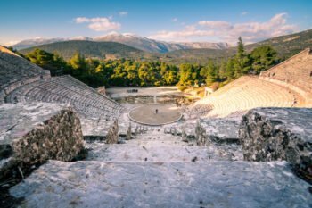 Epidaurus Theater in Argolis