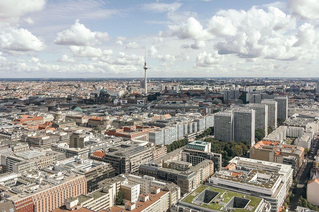 Berlin Panorama mit Fernsehturm