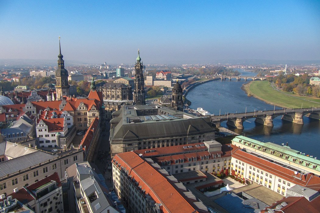 Panoramablick auf Dresden