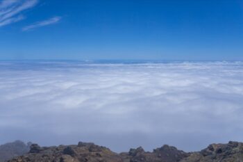 Ausblick vom Vulkan Pico auf den Azoren