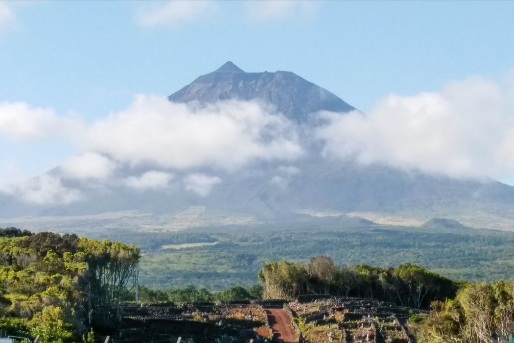 Der Mount Pico auf der Azoren Insel Pico