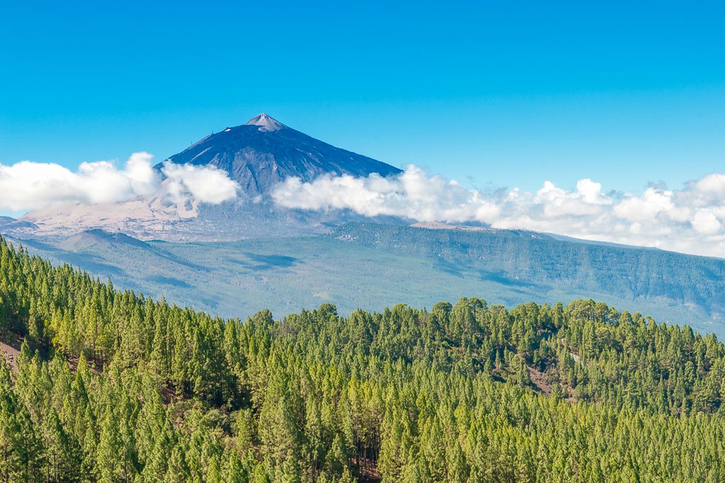 Teneriffa: Blick auf den Teide Vulkan