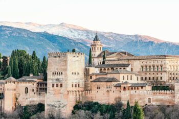 Ausblick vom Mirador San Nicolas in Granada