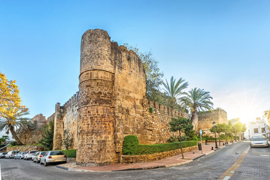 Überreste der Alcazaba in Marbella