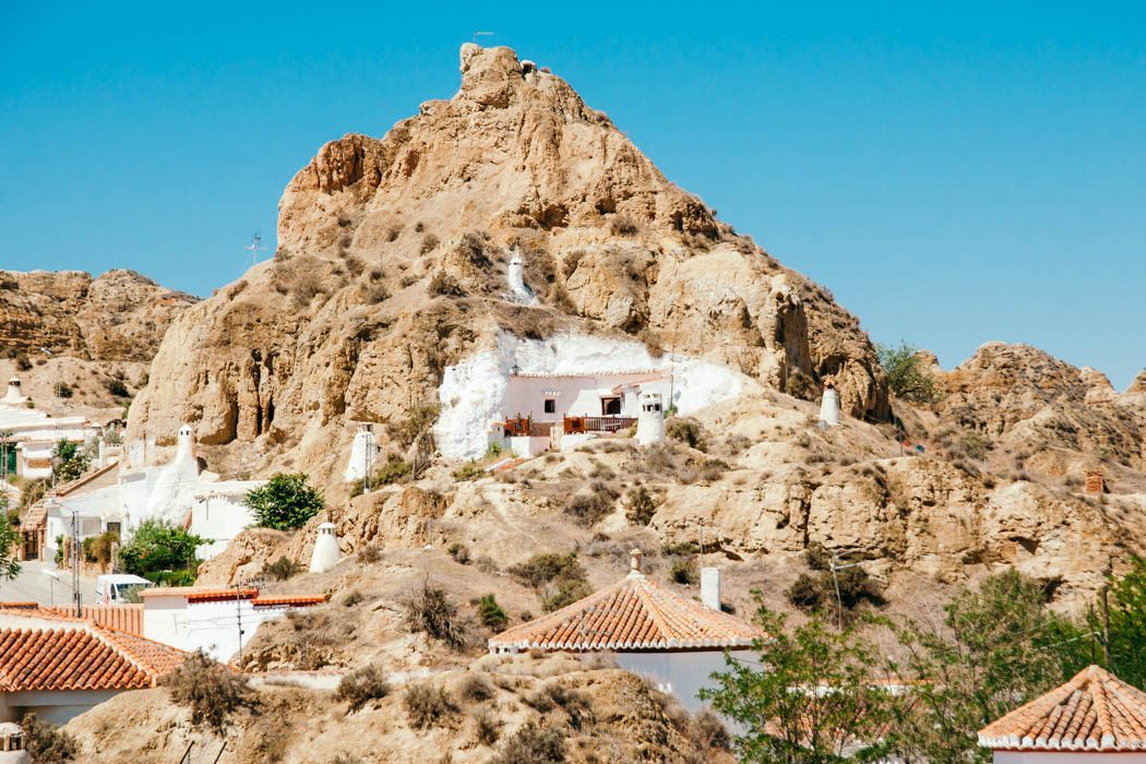 Höhlenwohnungen von Guadix in Andalusien