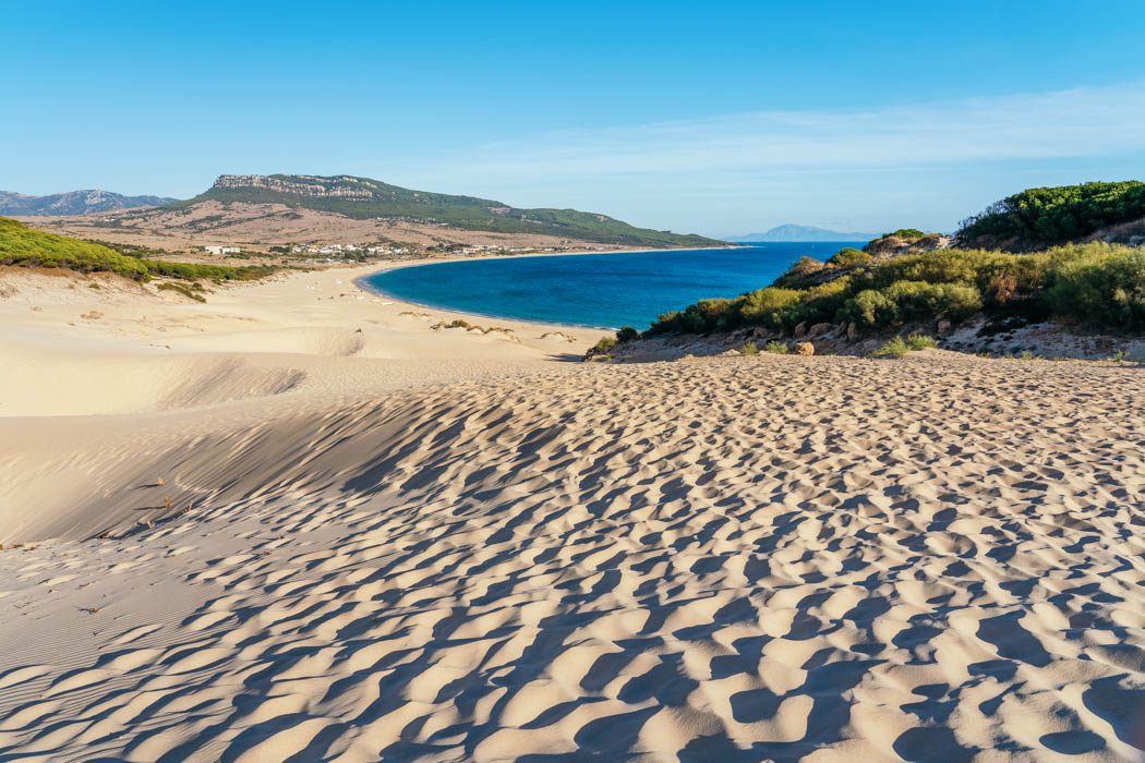 Playa de Bolinia in Andalusien