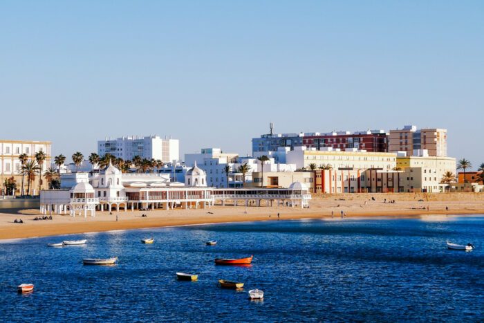 Playa la Caleta in Cádiz