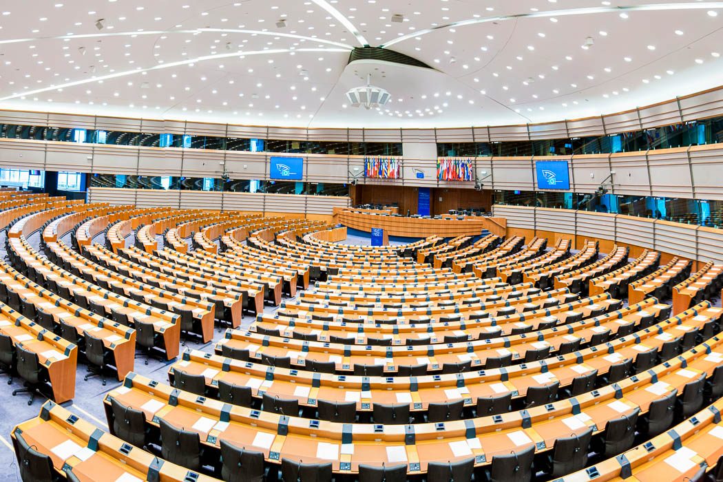 Plenarsaal des Europäischen Plenarsaal