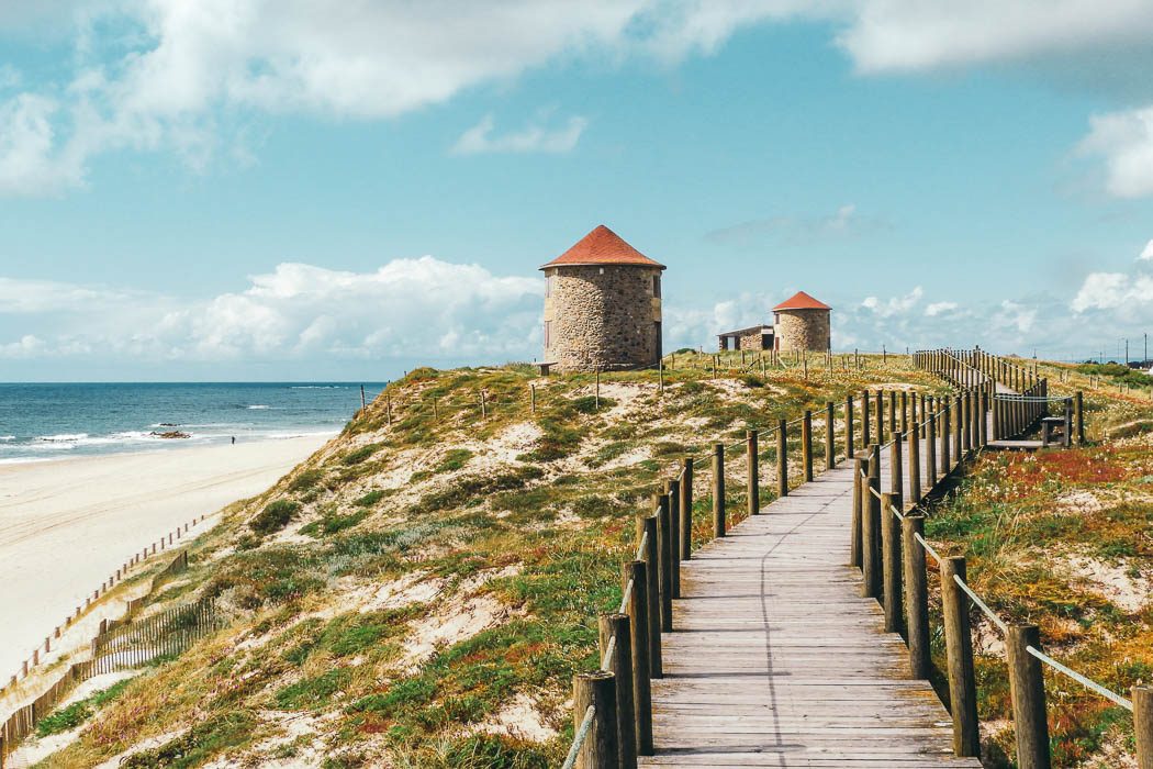 Praia da Apúlia in Portugal