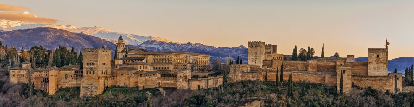Andalusien Blick auf die Alhambra
