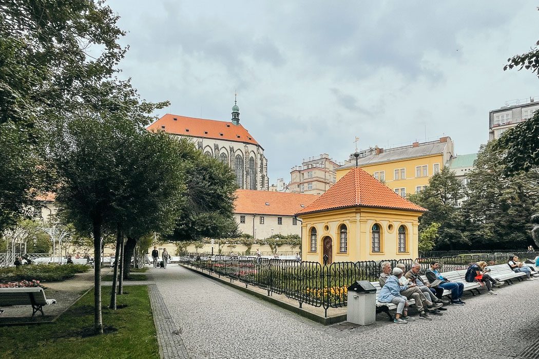 Franziskanergarten in Prag