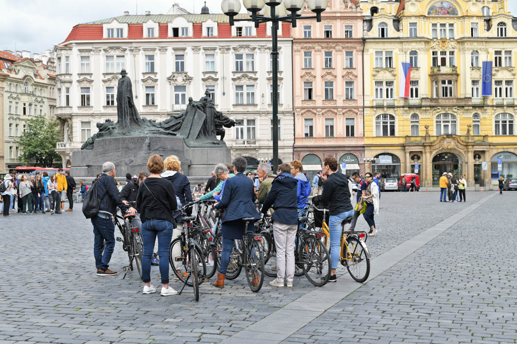 Fahrradtour durch Prag
