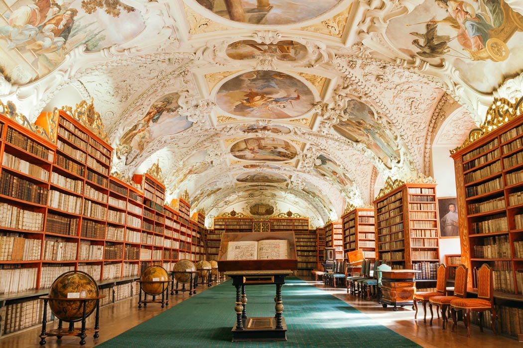 Strahov Bibliothek in Prag