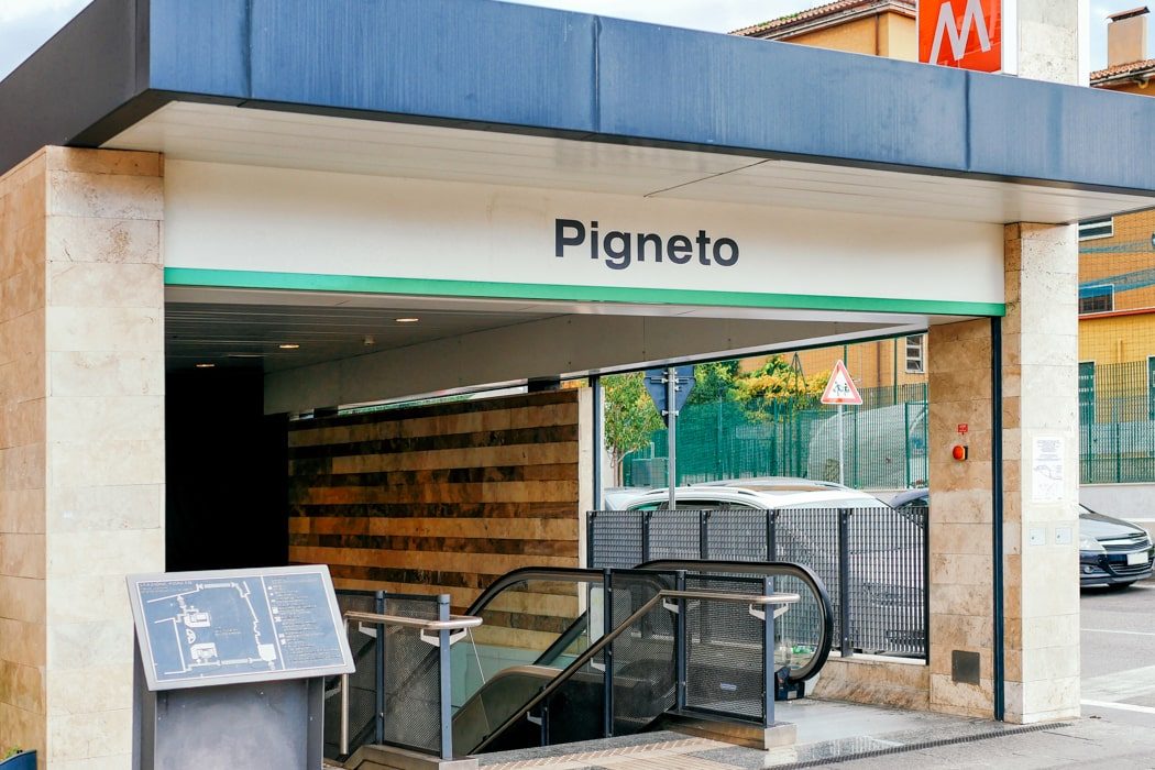 Bahnhof Pigneto in Rim