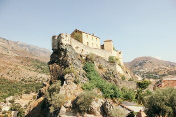 Corte Burg auf Korsika