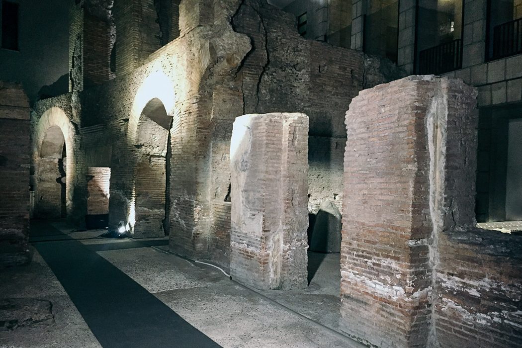 Unterirdisches Domitian Stadion in Rom