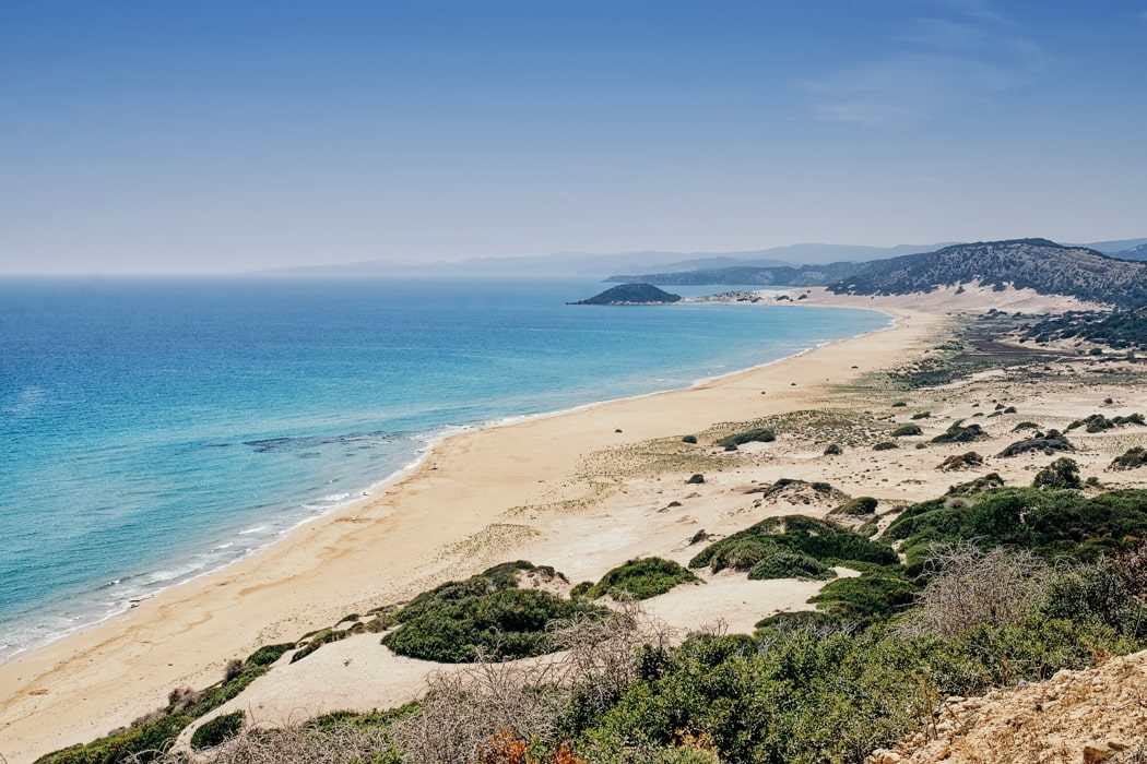 Strand auf Karpas in Nordzypern