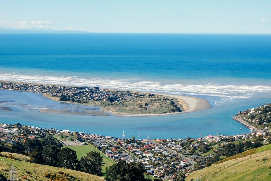 Blick auf Christchurch