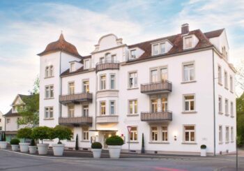 Laudensacks Parkhotel in Franken von Außen