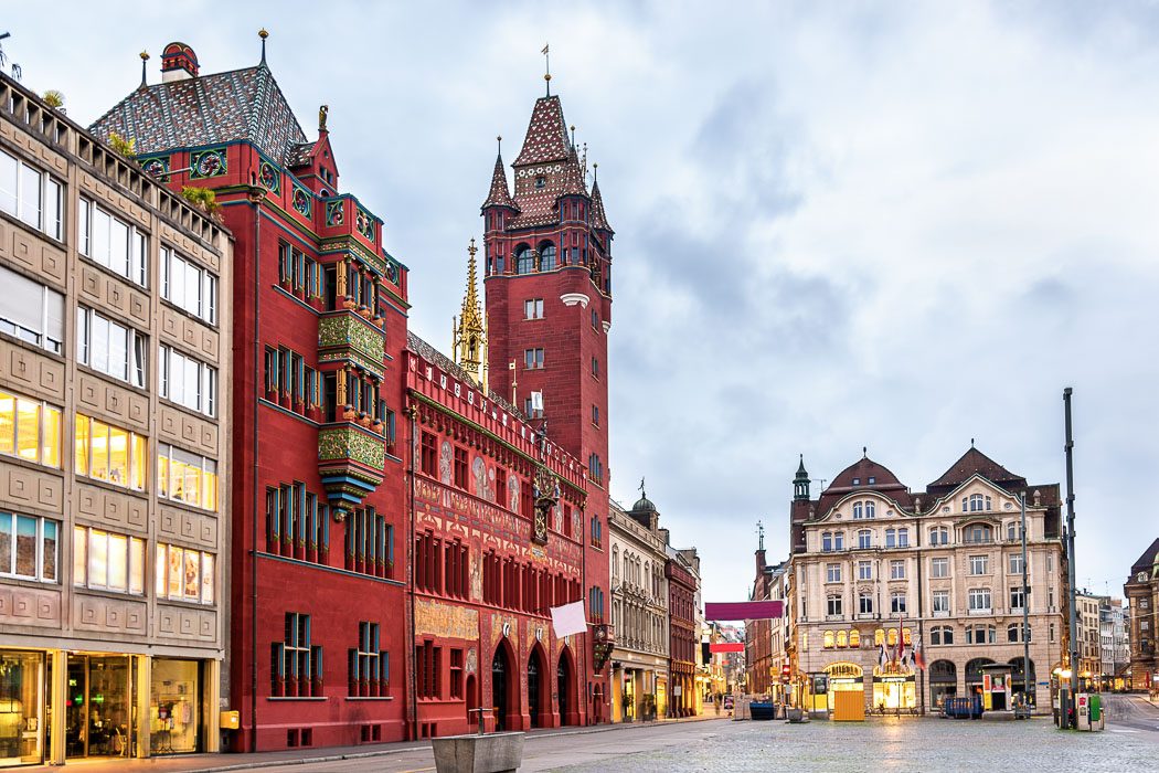 Rotes Rathaus in Basel