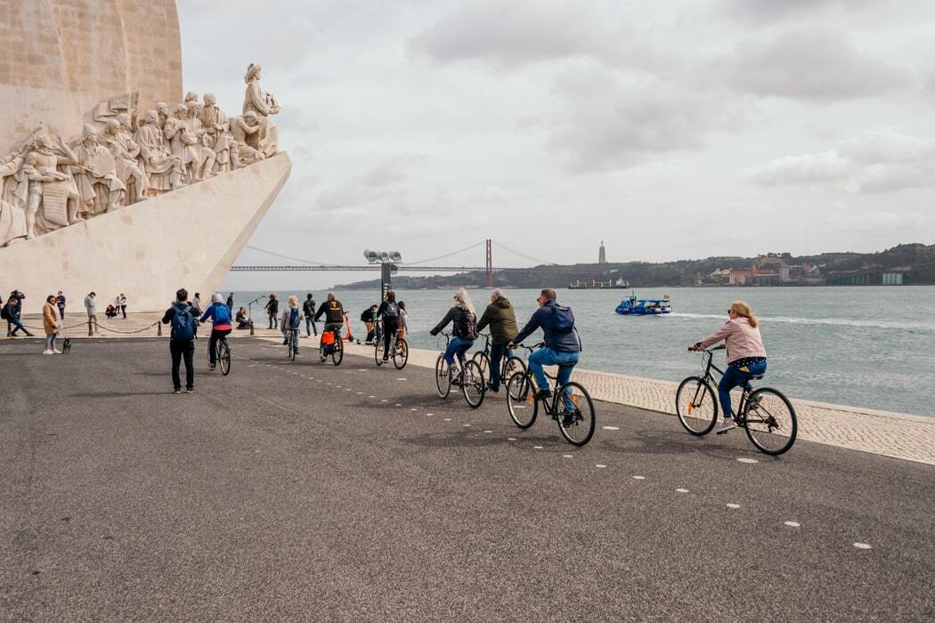 Fahrradtour durch Lissabon